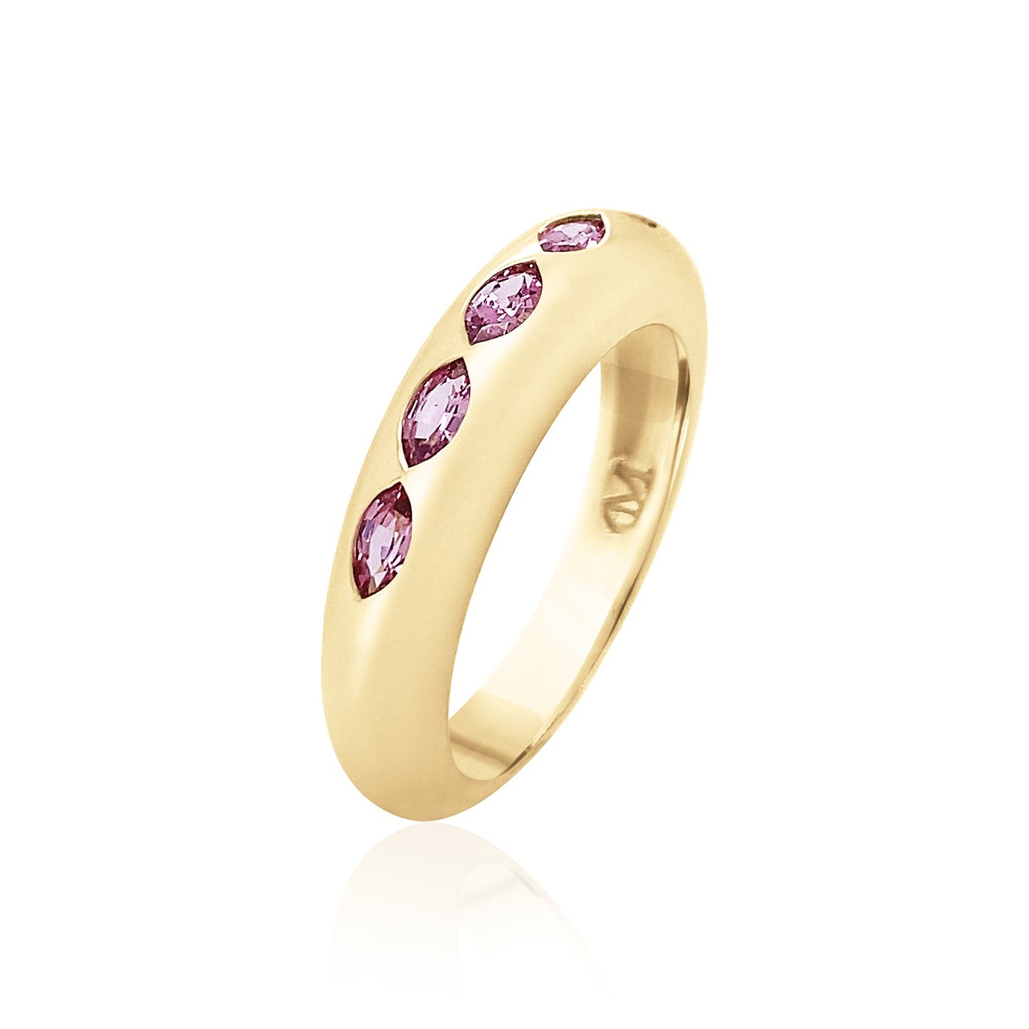 5 Marquise Skinny Nomad Ring