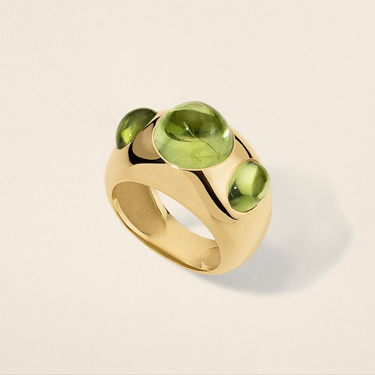 Round & Oval Chunky Nomad Ring