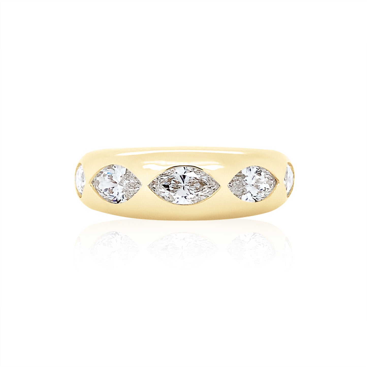 5 Marquise Classic Nomad Ring