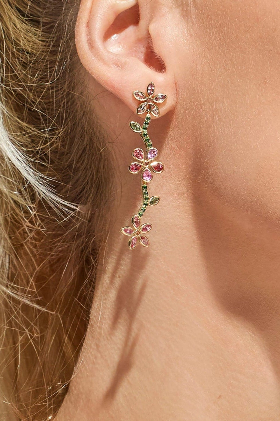 Floral Vine Earring