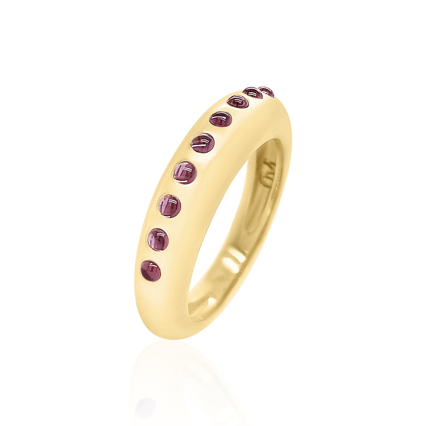 9 Round Skinny Nomad Ring