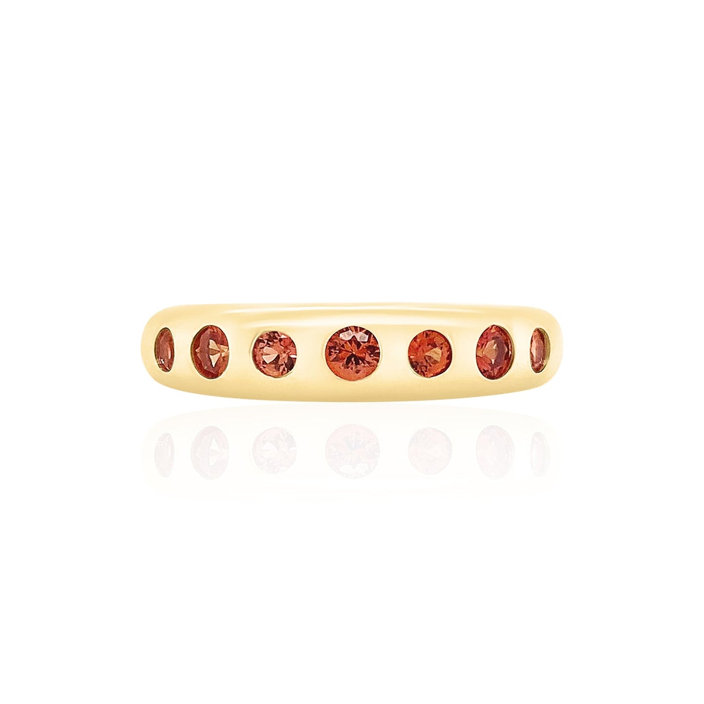 Alternating Round Skinny Nomad Ring