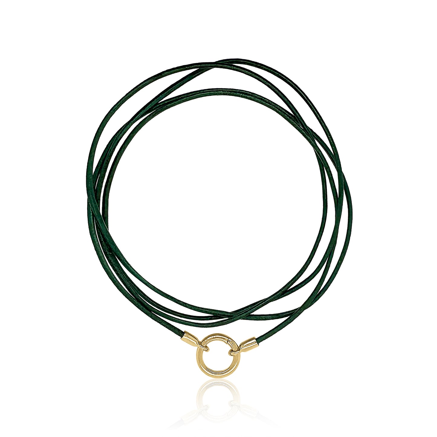 Leather Cord - Black, Green, Brown