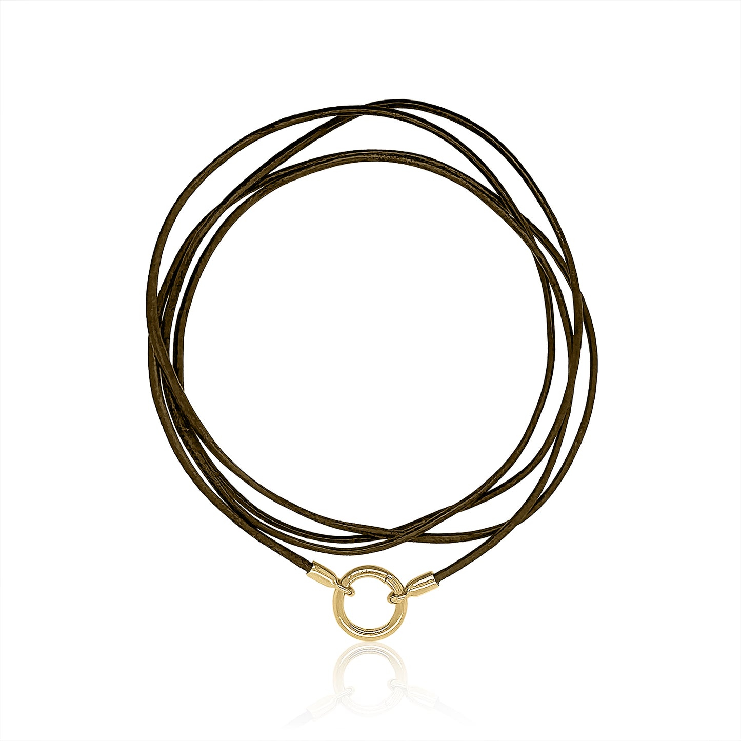 Leather Cord - Black, Green, Brown