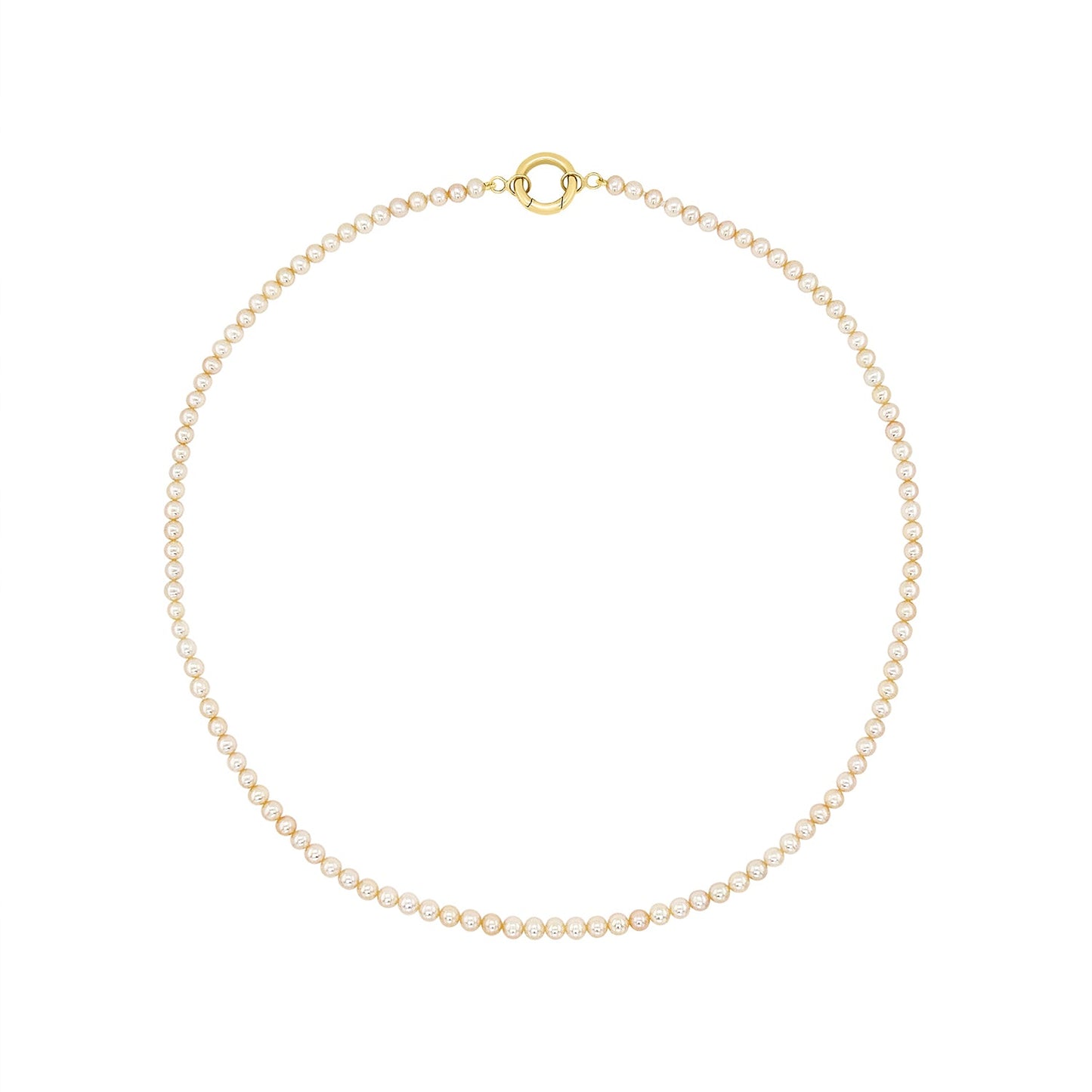 Beaded Strand - Pink Pearl