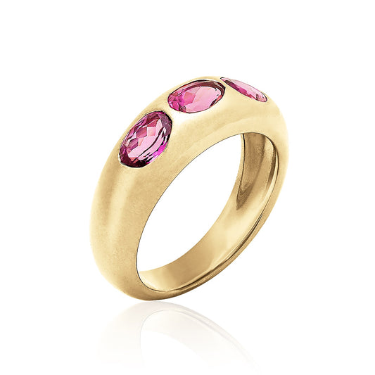 3 Oval Classic Nomad Ring