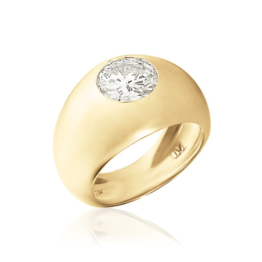 Solitaire Chunky Nomad Ring Nomad Ring