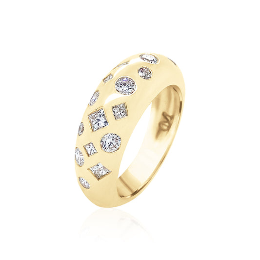 Confetti Classic Nomad Ring