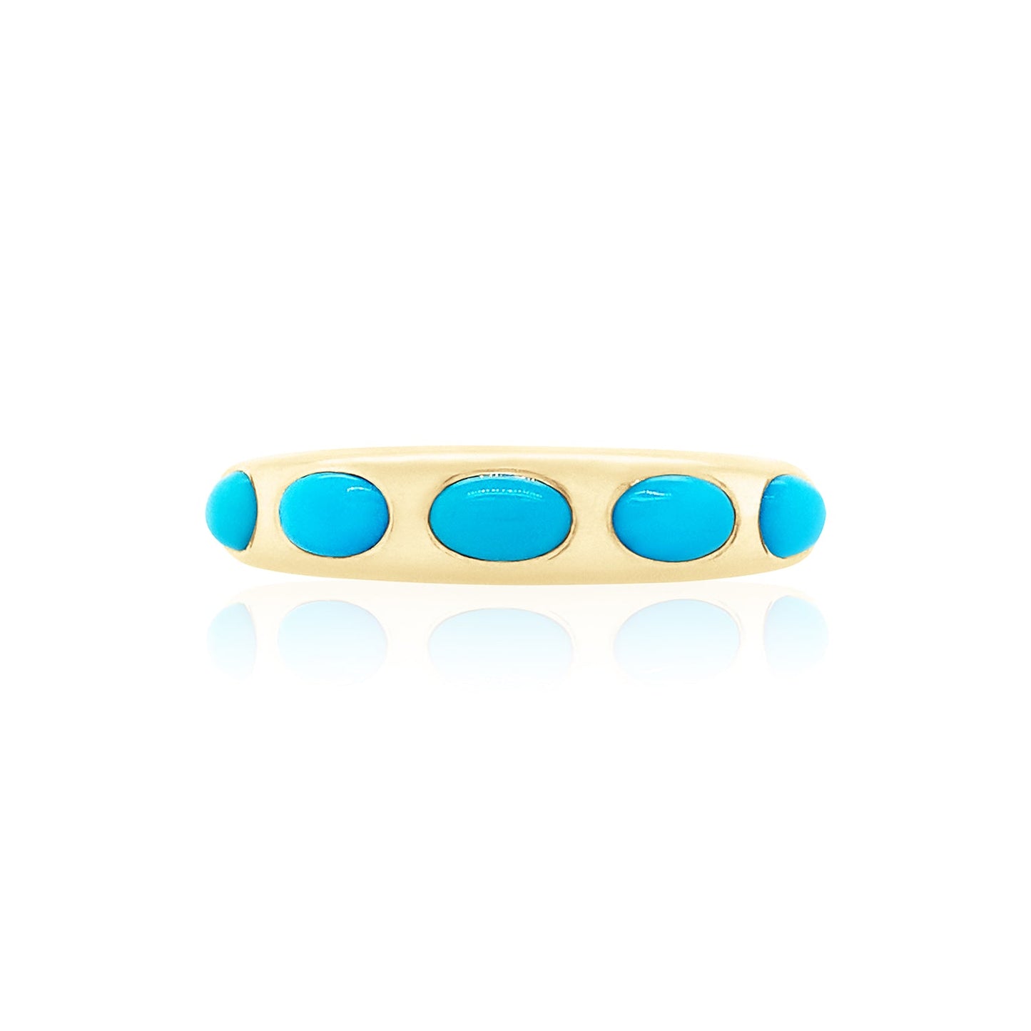 5 Oval Skinny Nomad Ring