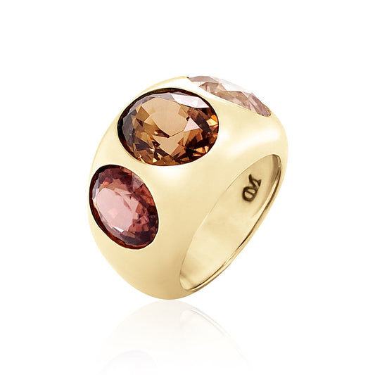 3 Oval Chunky Nomad Ring