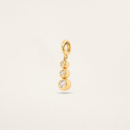 3 Stone Diamond Droplet