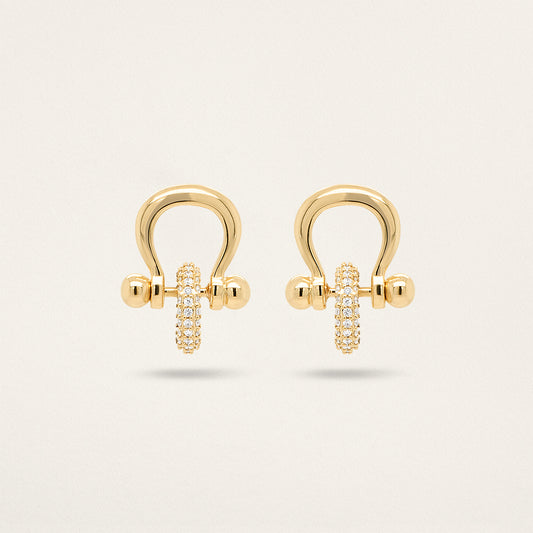 Small Story Bead - Yellow Gold & Pavé Diamond