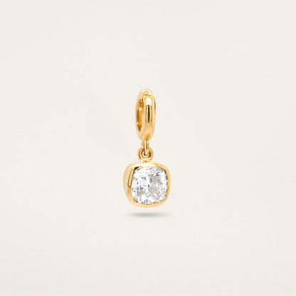 Cushion Charm - Diamond