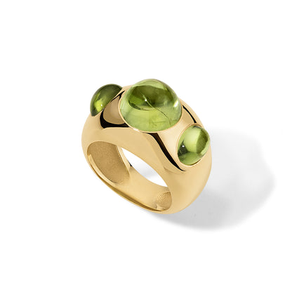 Round & Oval Chunky Nomad Ring