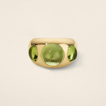 Round & Oval Chunky Nomad Ring