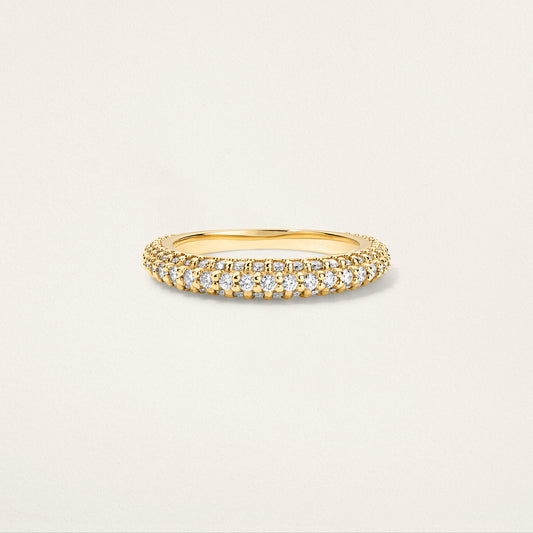 Pavé Super Skinny Nomad Ring - Pave Diamond