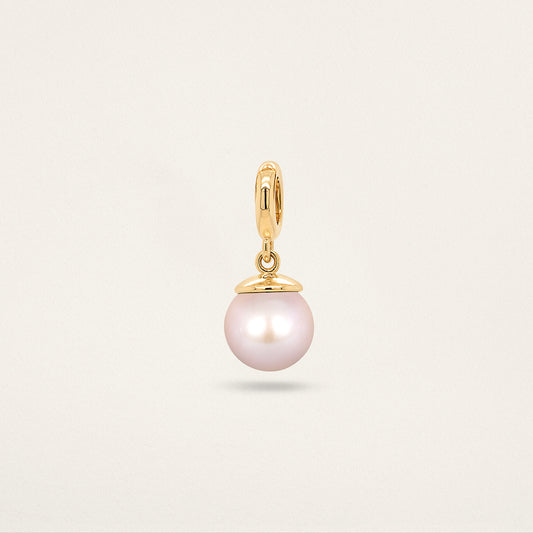 Orb Charm - Pink Pearl