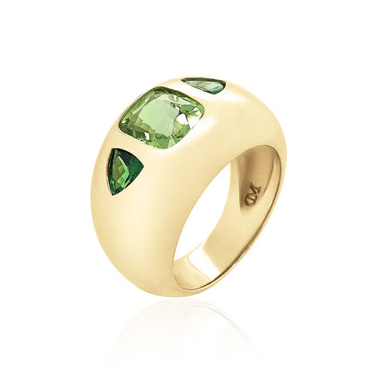 Cushion Cut Chunky Nomad Ring