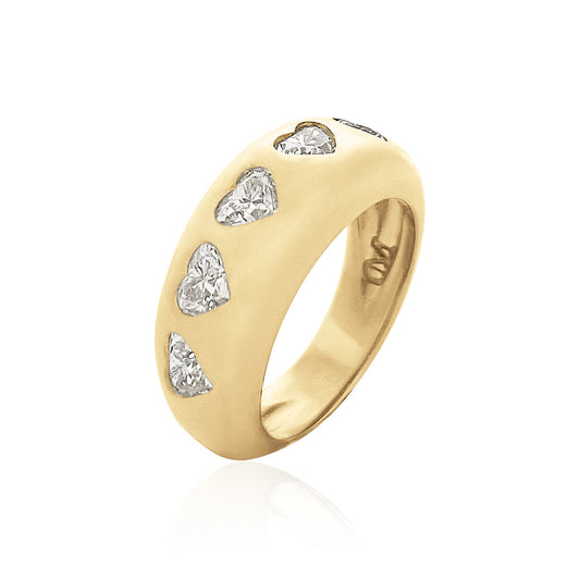 Heart Classic Nomad Ring