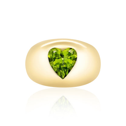 Heart Chunky Nomad Ring