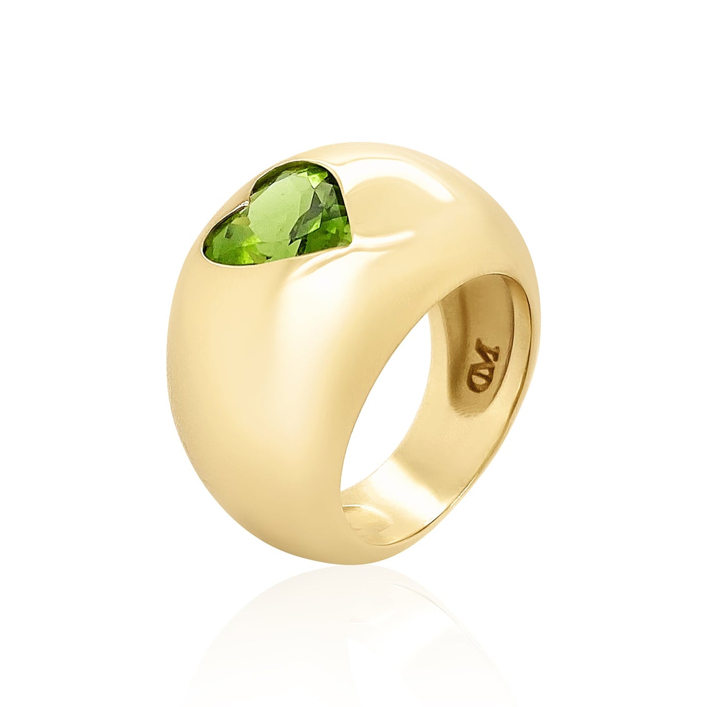 Heart Chunky Nomad Ring