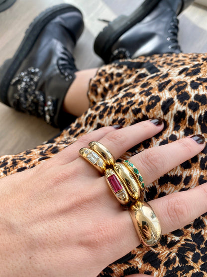 5 Marquise Skinny Nomad Ring