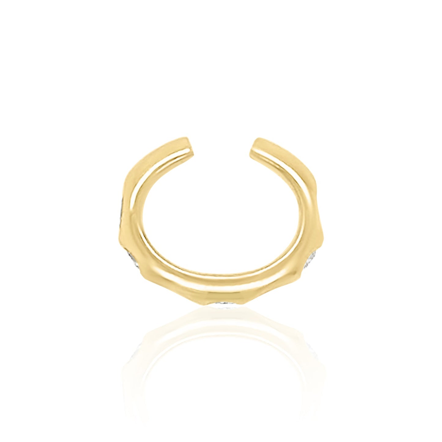 Princess & Round Double Ear Cuff