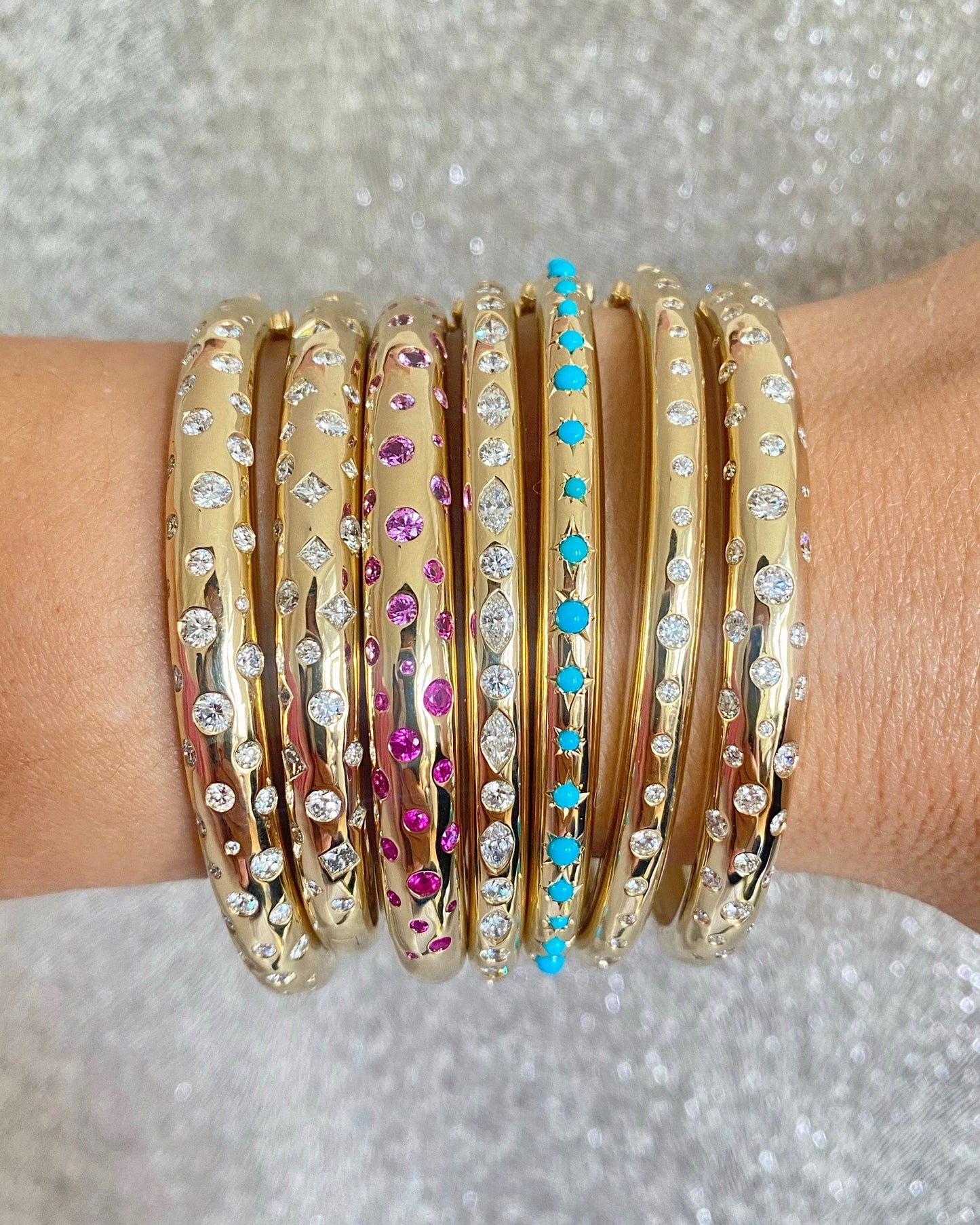 Ombré Nomad Bangle