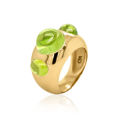 Round & Oval Chunky Nomad Ring
