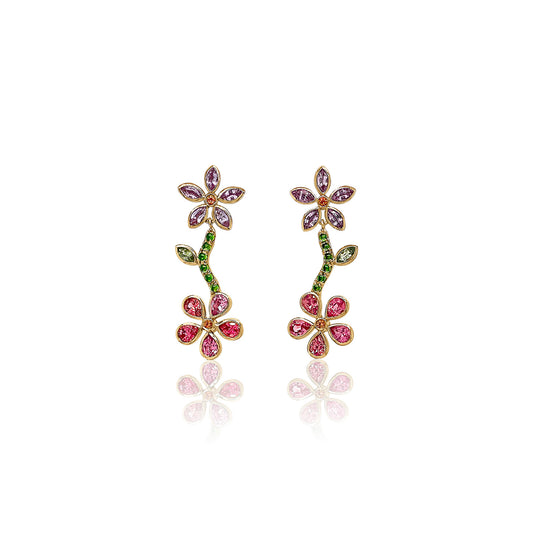 Floral Vine Earring