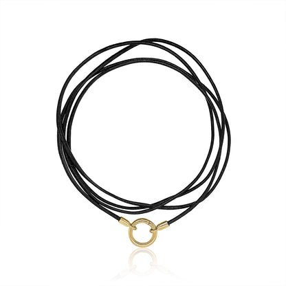Leather Cord - Black, Green, Brown