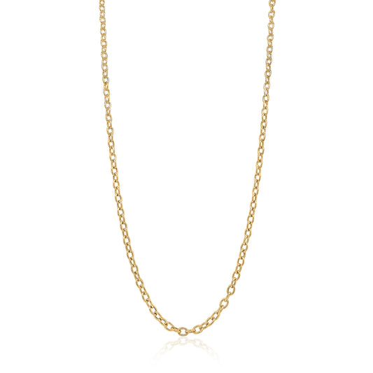 Hollow 2.3mm Oval Link Chain