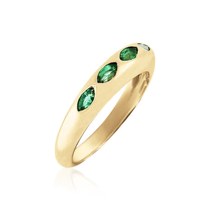 5 Marquise Skinny Nomad Ring