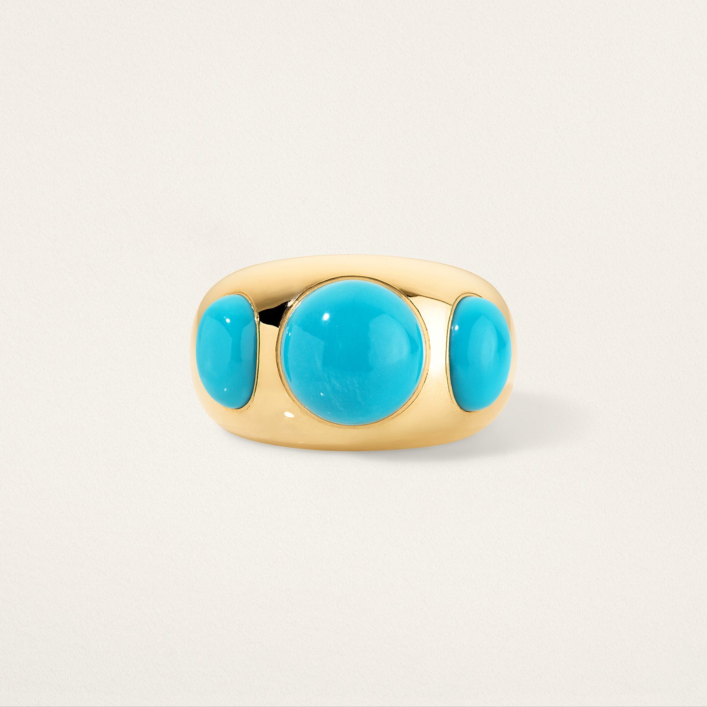 Round & Oval Chunky Nomad Ring