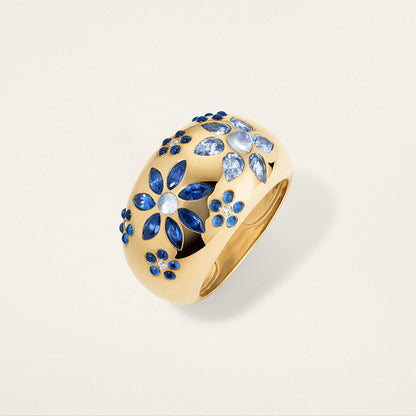 Chunky Flora Nomad Ring
