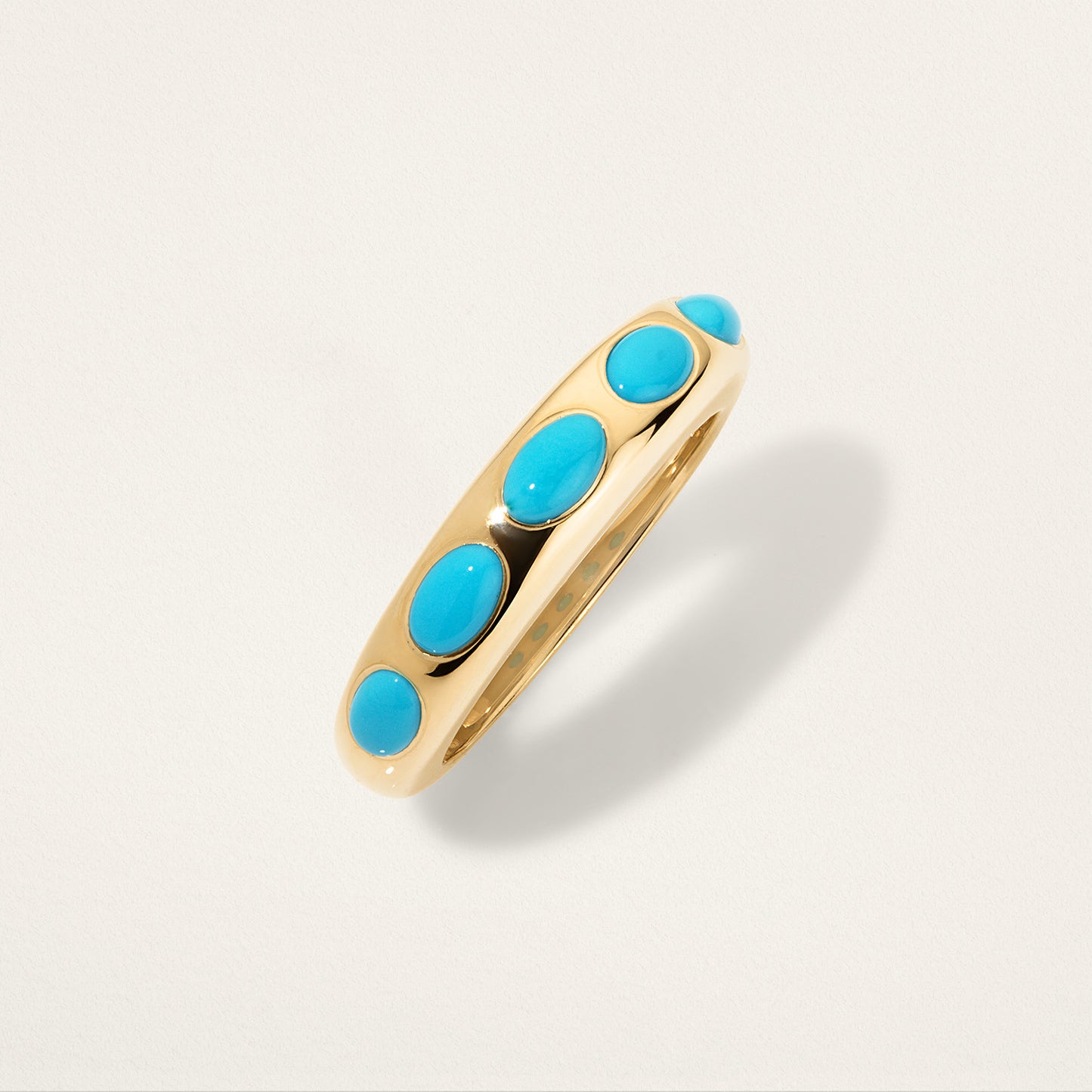 5 Oval Skinny Nomad Ring