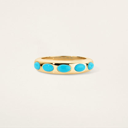 5 Oval Skinny Nomad Ring