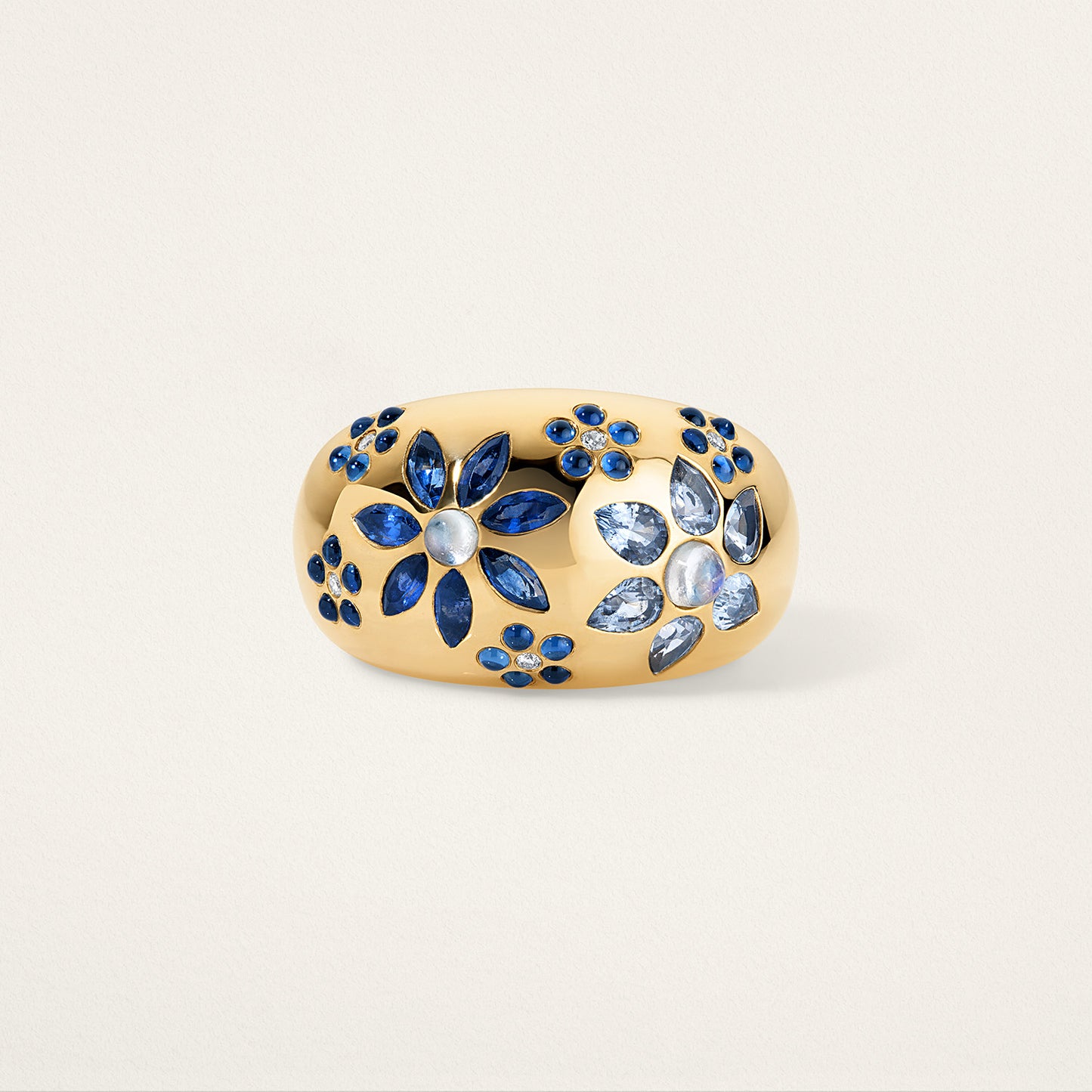 Chunky Flora Nomad Ring