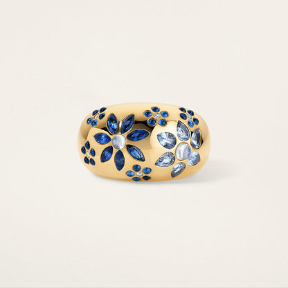 Chunky Flora Nomad Ring