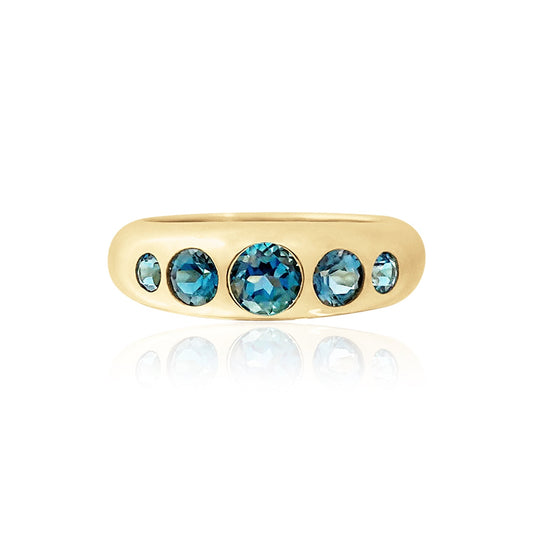 5 Tapered Round Classic Nomad Ring