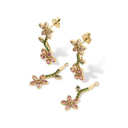 Floral Vine Earring