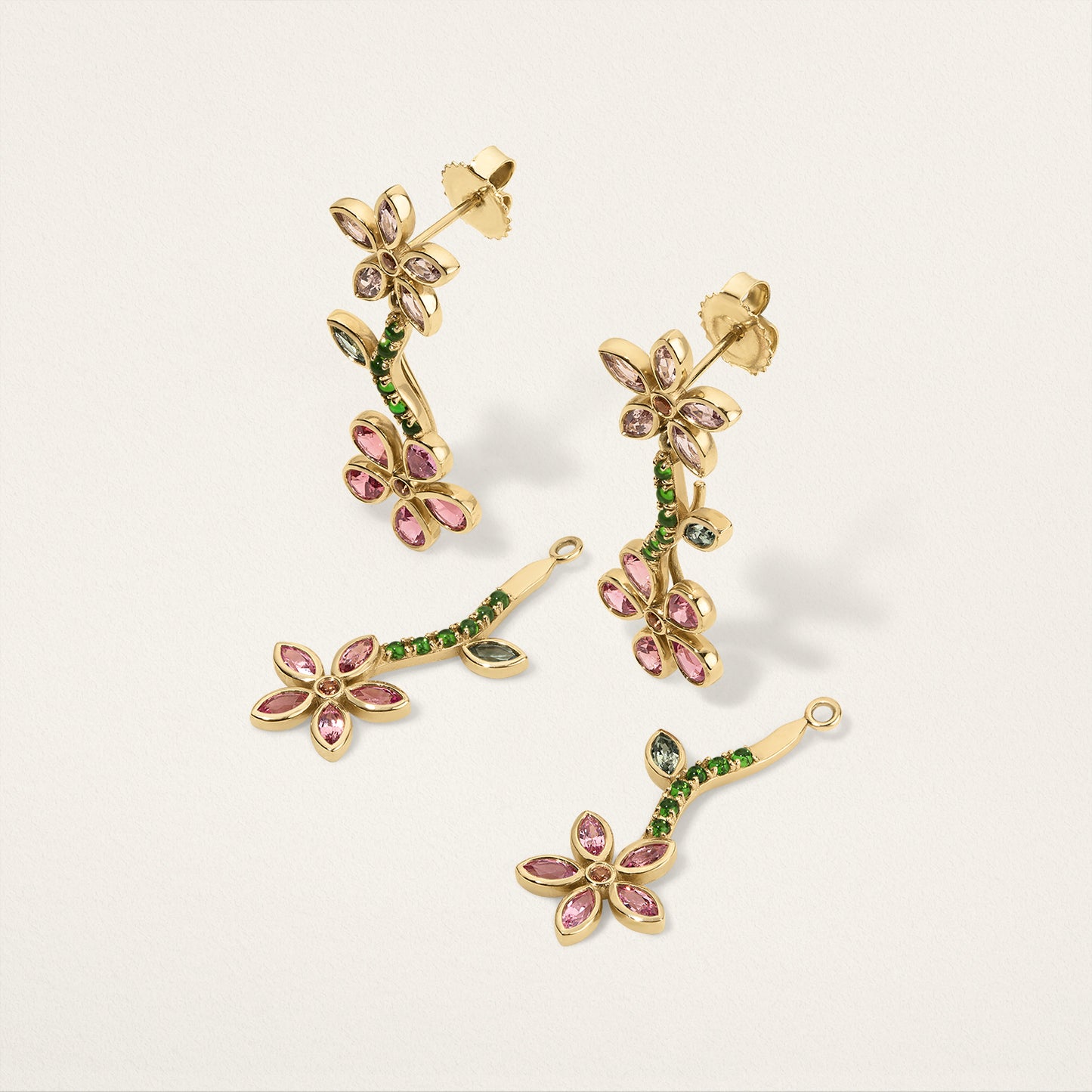 Floral Vine Earring