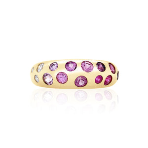 Pink Ombré Classic Nomad Ring