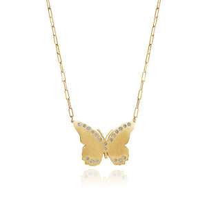 Lily Large Butterfly Necklace