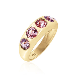 Octagonal Spinel Classic Nomad Ring